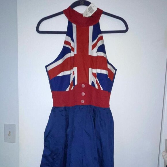 Her Universe Marvel Captain Carter Halter Dress Her Universe Exclusive - Picture 4 of 5